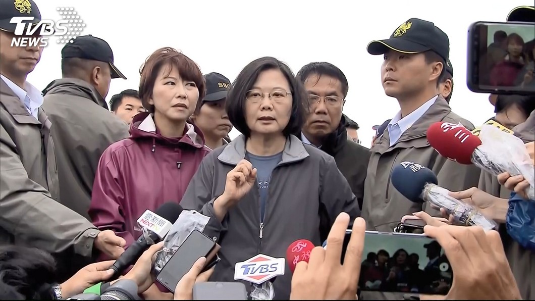 政治不是表演!蔡英文:救災對手不幫忙還講不妥的話