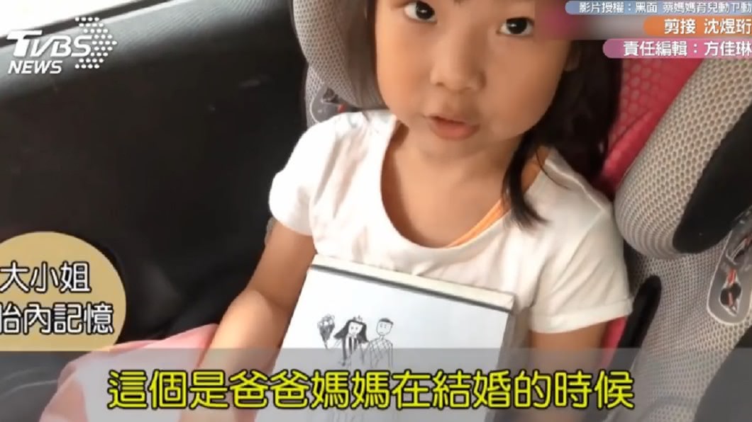 喚起女兒「胎內記憶」 媽咪驚喜:原來是孩子選擇父母