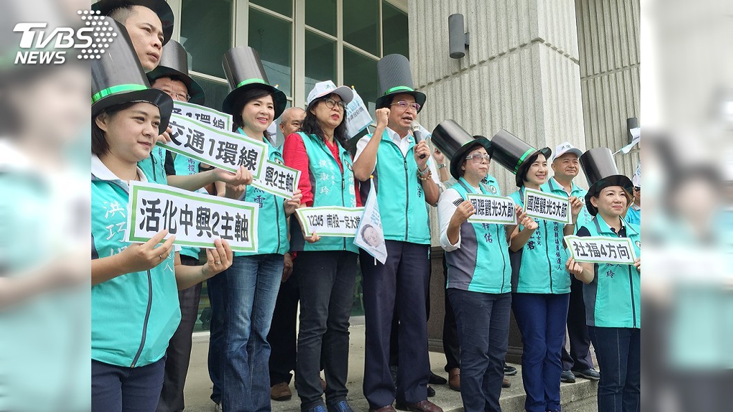登記選南投縣長 洪國浩發表五大政見