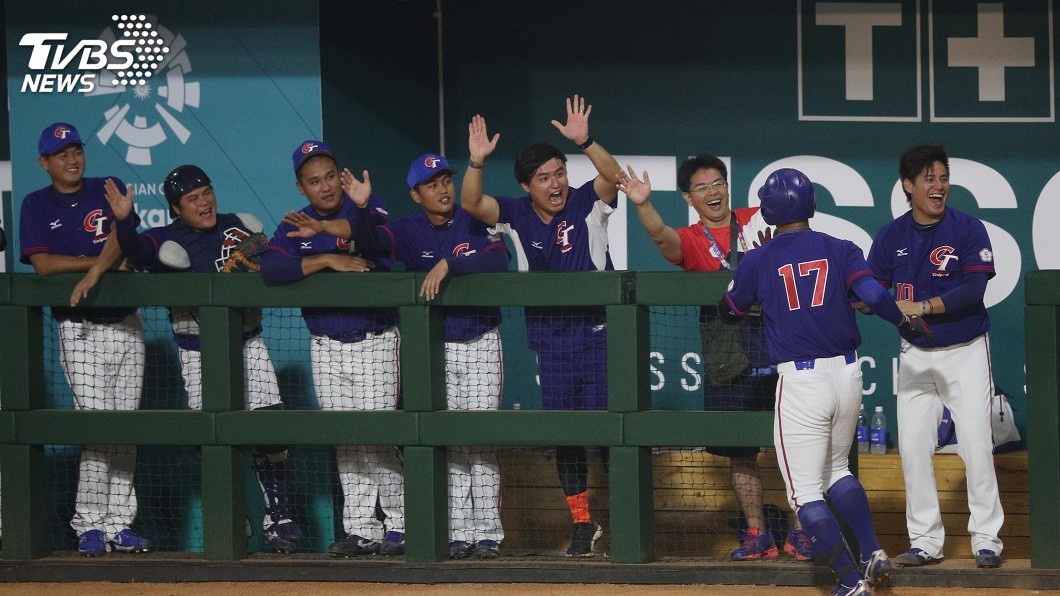 亞運棒球2連勝! 中華隊17安扣倒香港