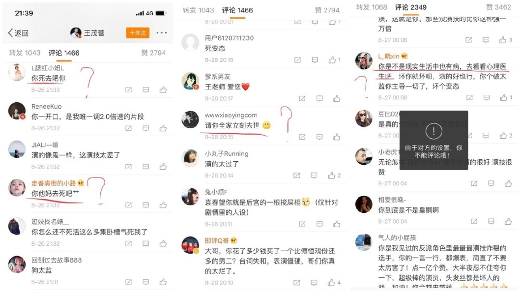 圖／翻攝自王茂蕾微博