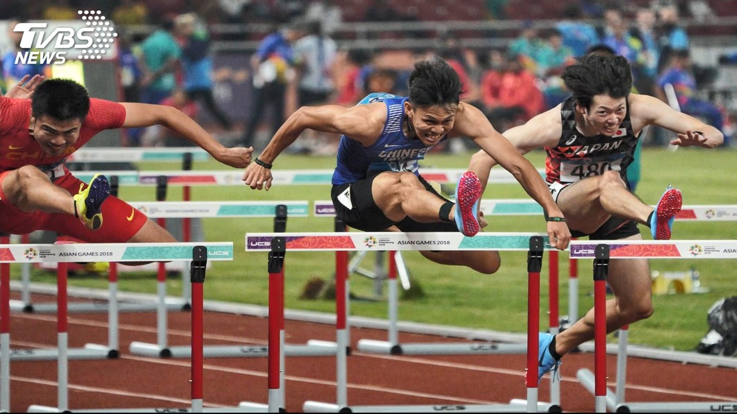 陳奎儒110M跨欄 飆13.39秒奪亞運銀牌