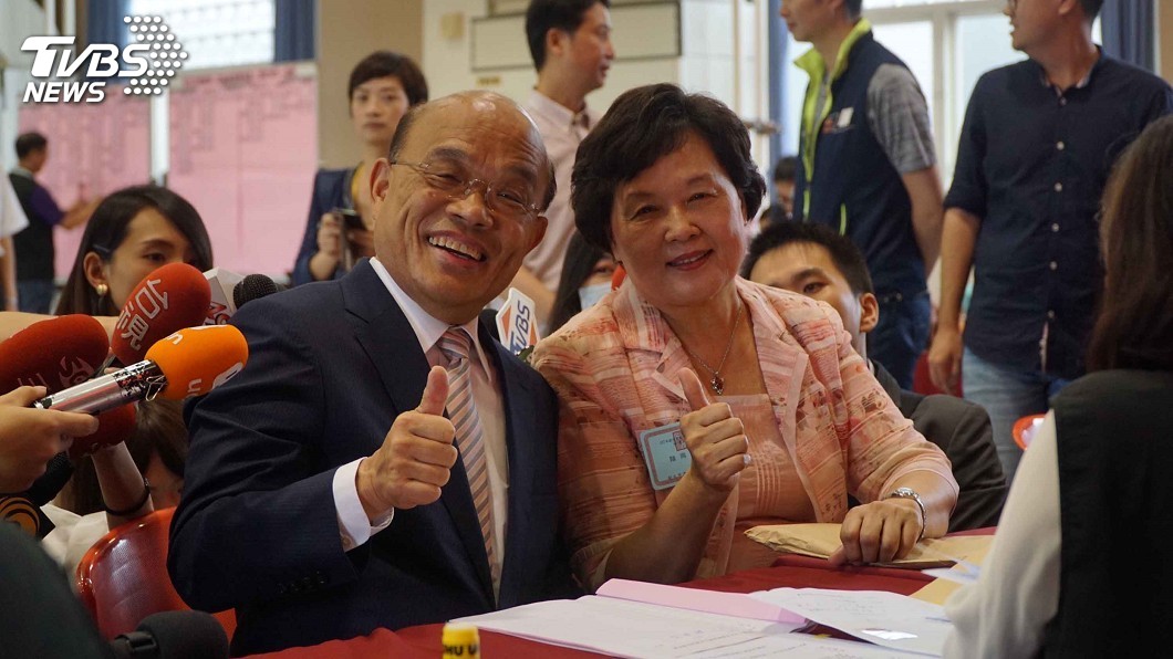 衝衝衝!蘇貞昌完成參選登記 要讓新北更新更好