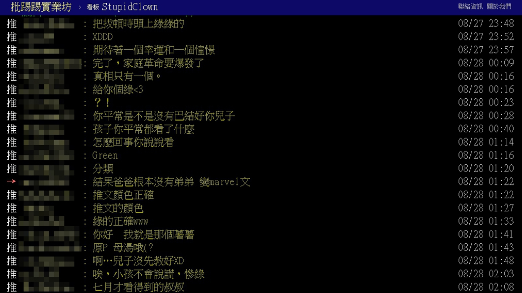 網友留言。圖／翻攝自PTT