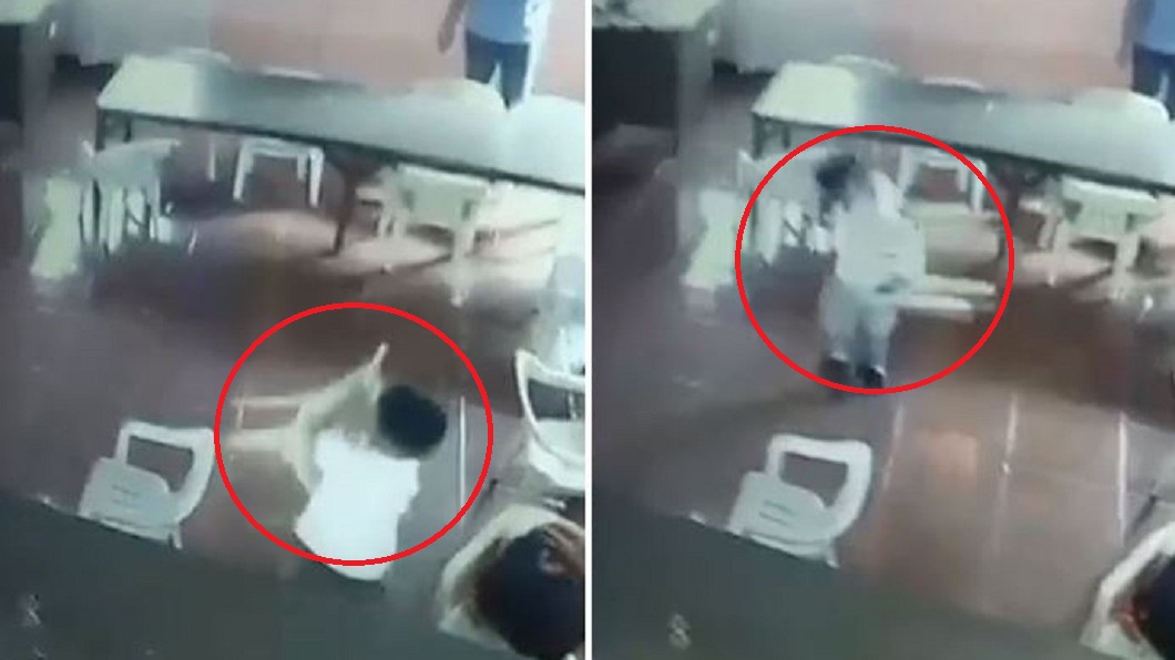 午覺睡好ㄎㄧㄤ!傻弟「椅子當書包」揹走 全班笑到瘋