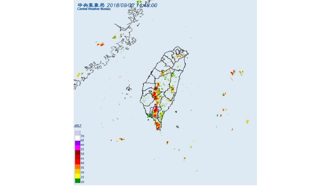 快訊／注意！屏東大雷雨　泰武鄉、萬巒鄉淹水警戒