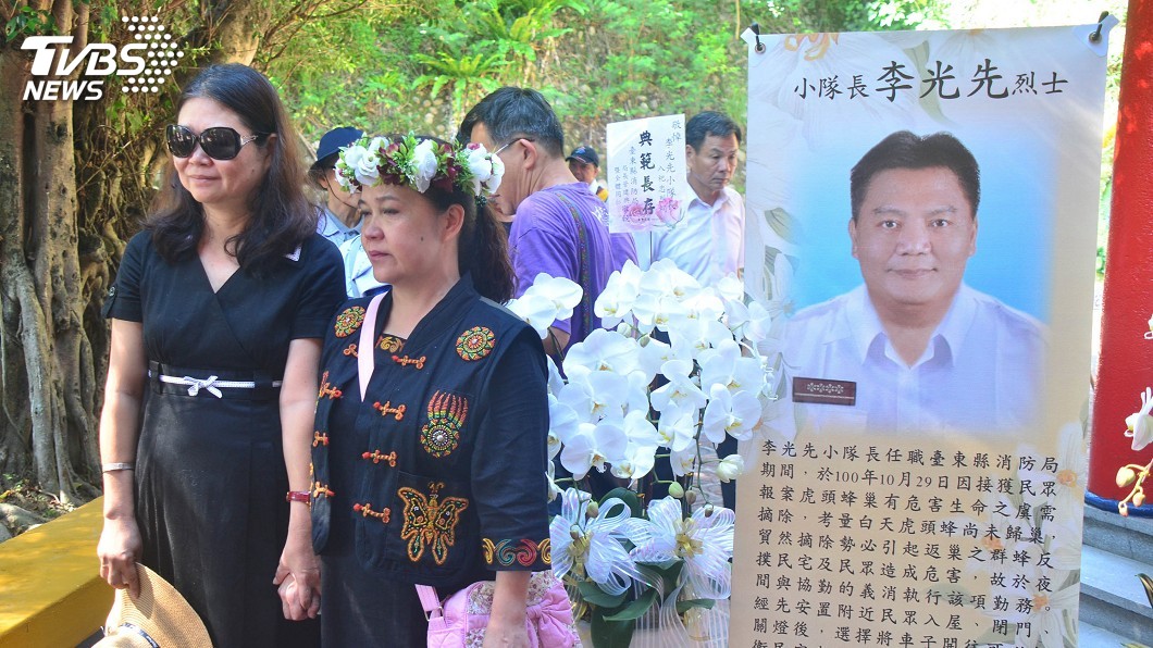 護理師消防員入忠烈祠　兩人經歷生死巧緣