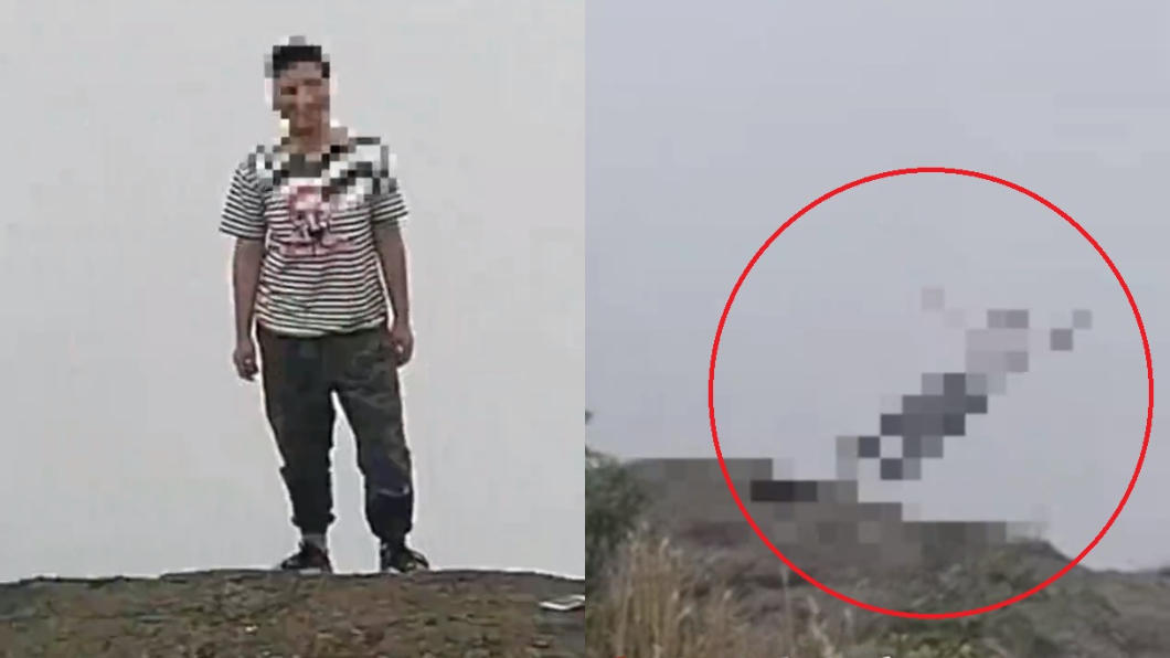 女張臂跳3千米高峨眉山 遊客目睹驚聲尖叫