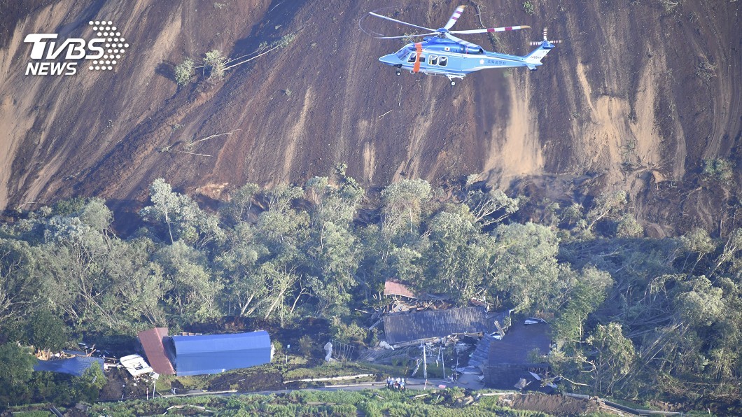 北海道凌晨強震 山崩埋屋人員受傷