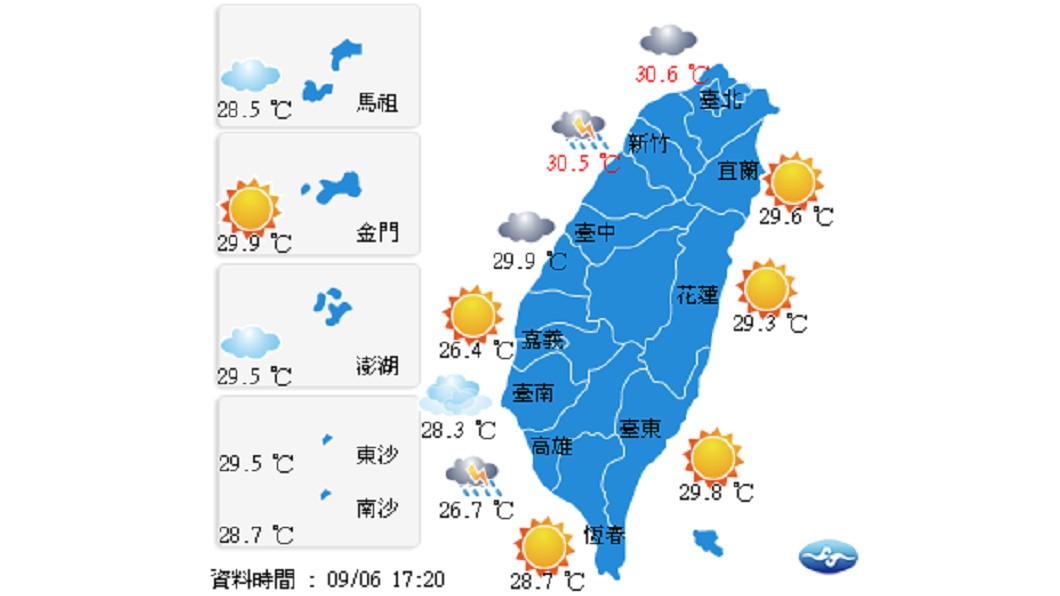圖／中央氣象局
