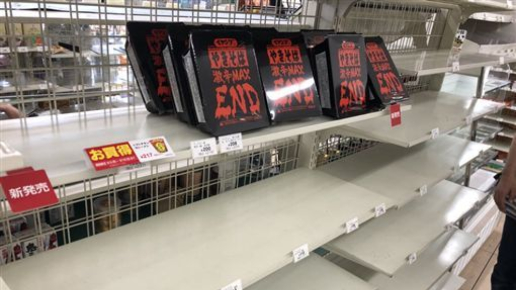 還不如挨餓!強震襲日泡麵被掃空 唯獨「這款」沒人敢碰