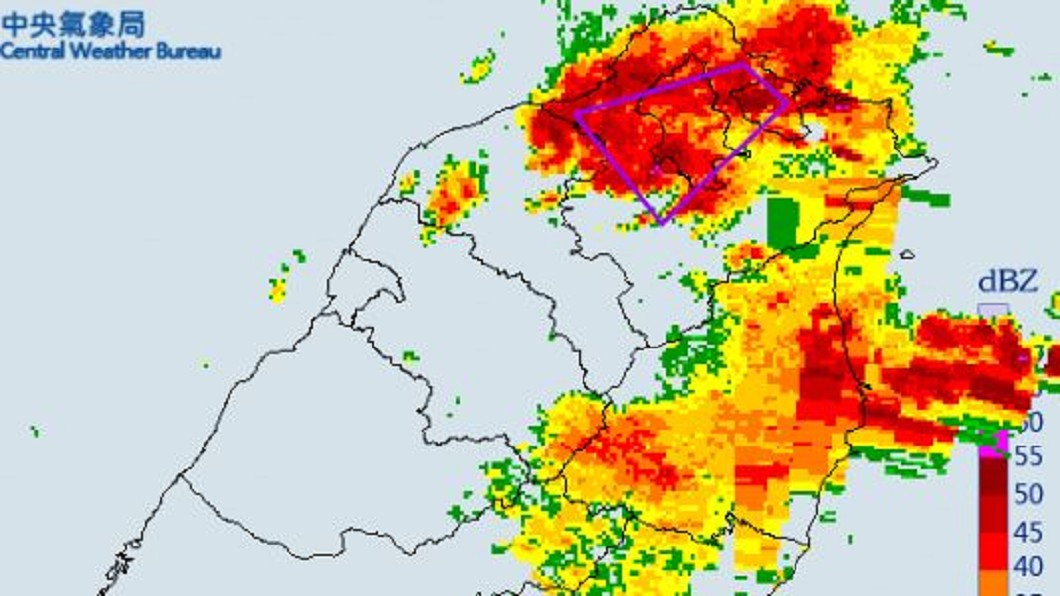 快訊/豪雨注意! 北市12行政區全發「淹水警戒」