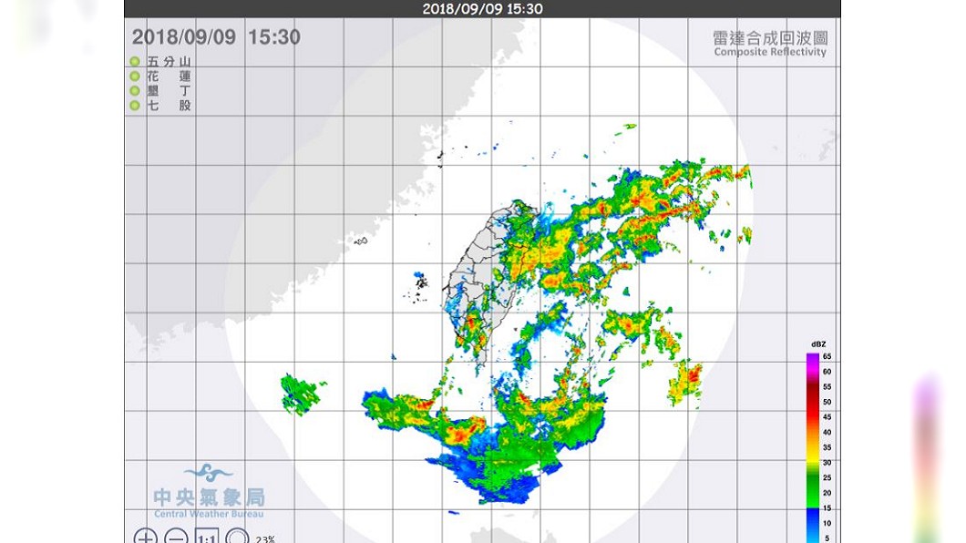 東方海面有零星對流 鄭明典提醒:雨區轉進宜蘭縣