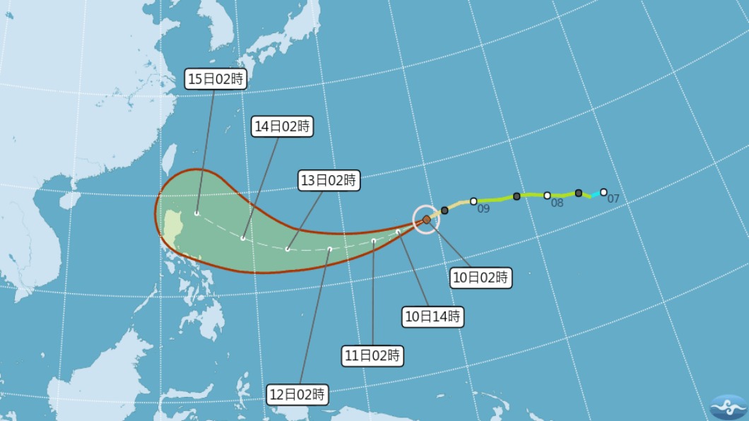 山竹估明成強颱! 「恐雙颱擾台」將速發海警