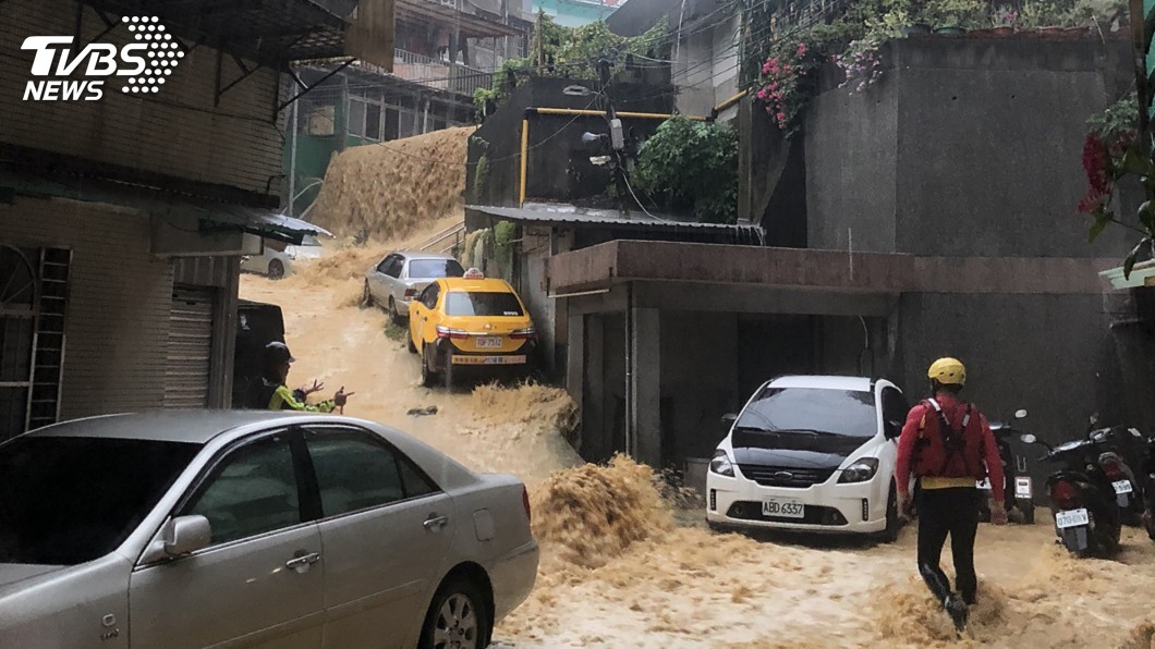 基隆暴雨成災　李鴻源：市府可將災害減到最小