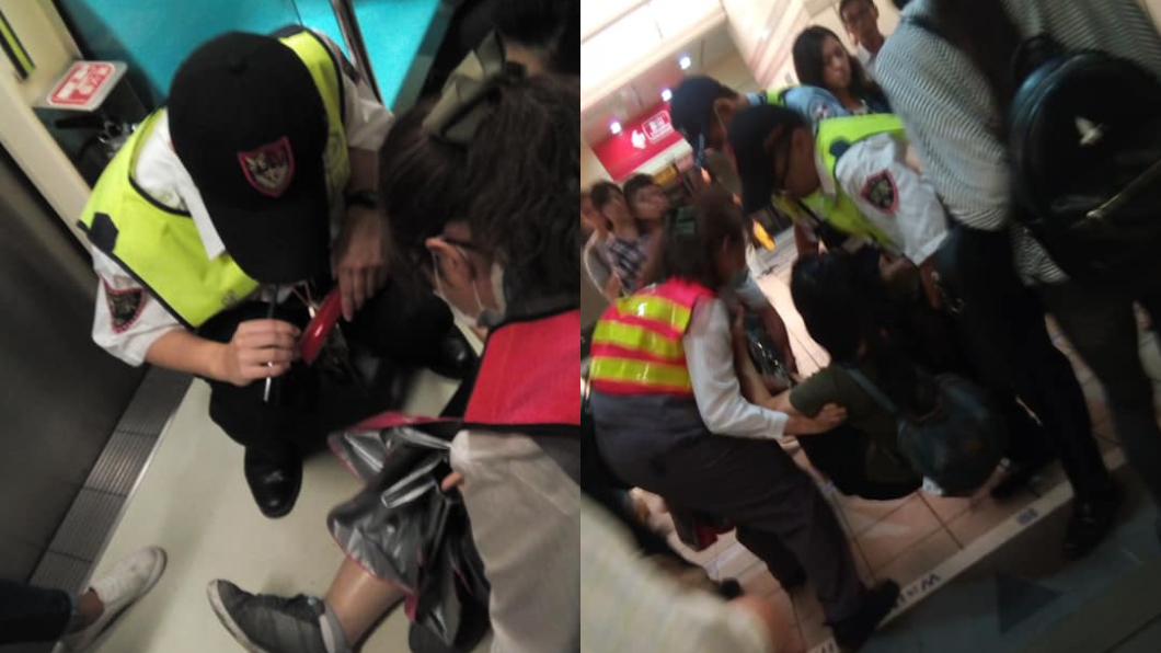 女跌坐車廂!北捷迅速暖心救援 她感動:當台灣人很光榮