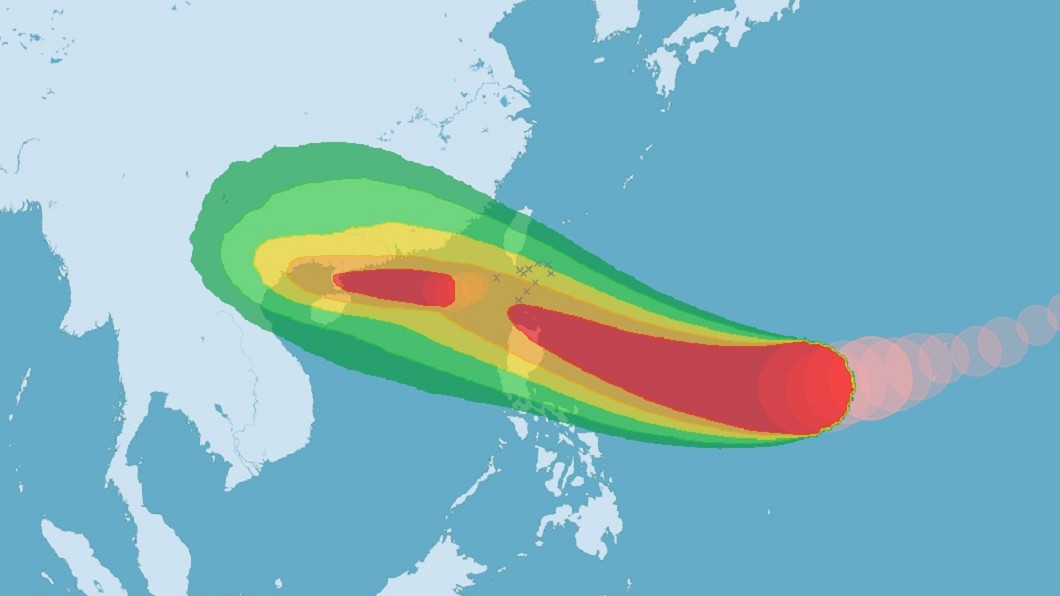 把握好天氣! 強颱山竹15日最近台灣