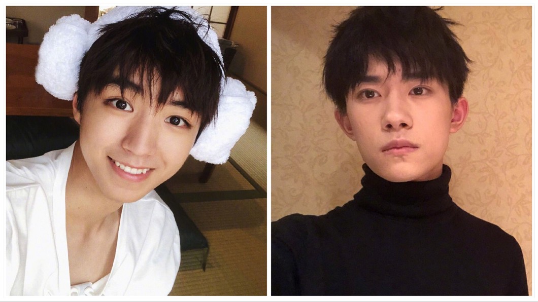 TFBOYS成員王俊凱(圖左)和易烊千璽分別位居第2、3名。(圖/翻攝自王俊凱、易烊千璽微博)