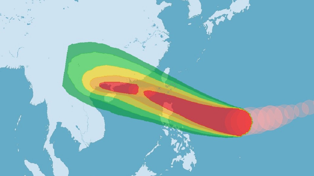 今年最強風暴　山竹颱風強過佛羅倫斯颶風