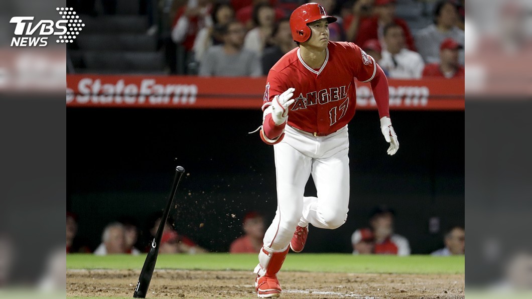 大谷翔平勤做工 敲安跑壘助天使勝遊騎兵