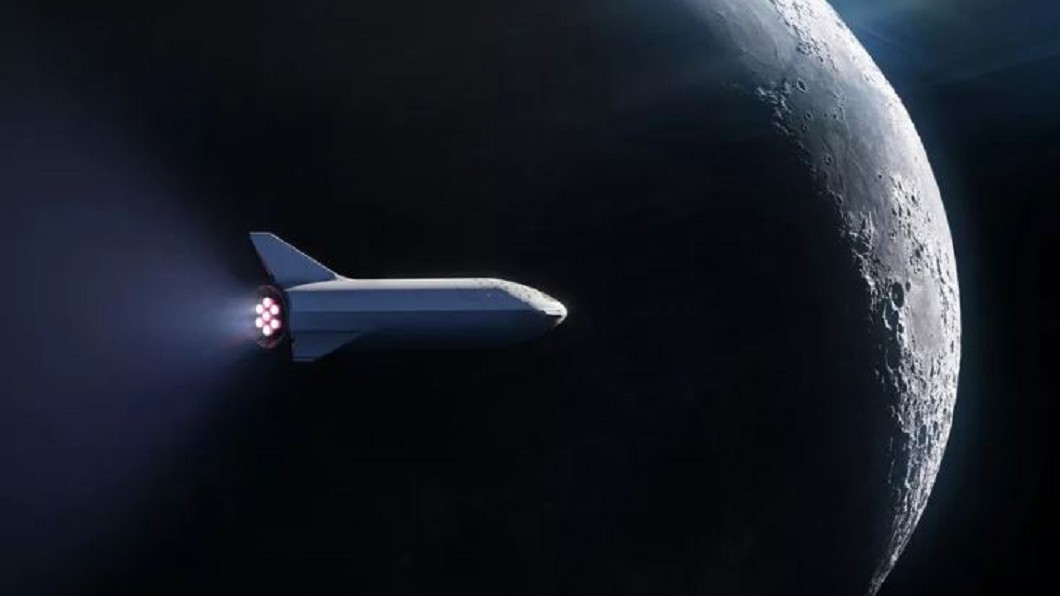 上太空繞月球一圈 SpaceX簽下首位太空遊客