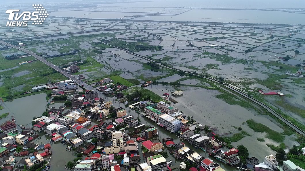 823豪雨嘉義淹水 急降雨又逢大潮