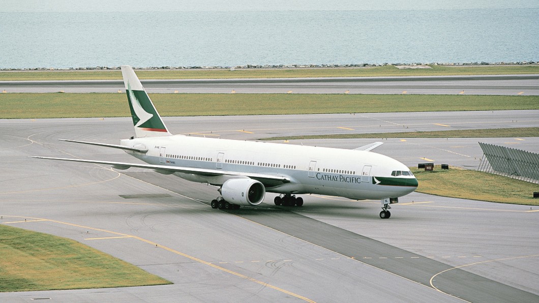全球首架波音777退役 國泰航空捐贈給博物館