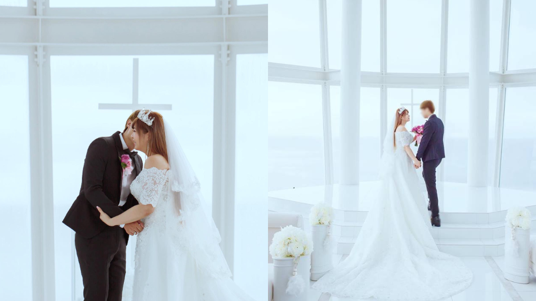 張芯瑜去年和圈外男友結婚。圖/翻攝自小小瑜臉書