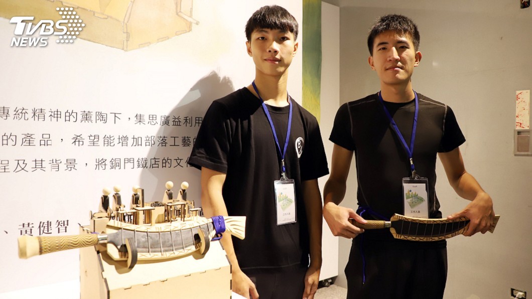 部落工藝添創意 原民生打造親子背包、造型刀架