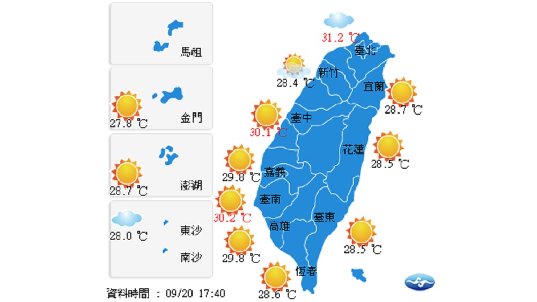 圖／中央氣象局