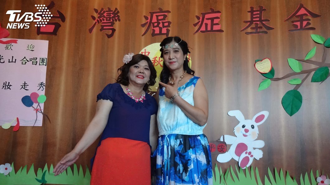 彩妝登台走秀 癌友:放鬆心情走出門
