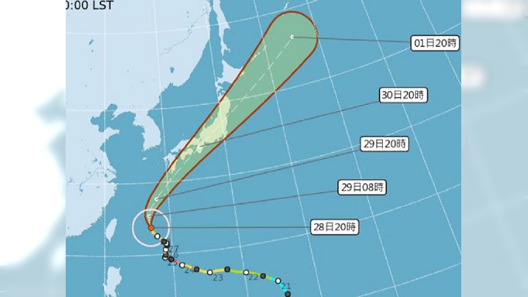 怪哉!遇到台灣往北轉 今年2/3颱風都撲向日本
