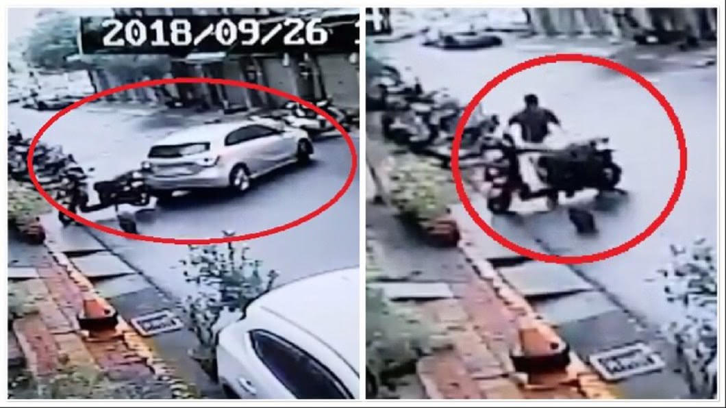 撞倒機車扶起來就沒事？沒報警算「逃逸」恐挨罰