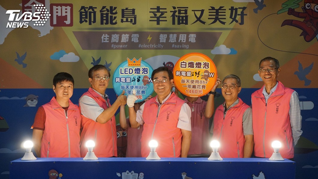 金門節電開跑 3年要省電500萬度
