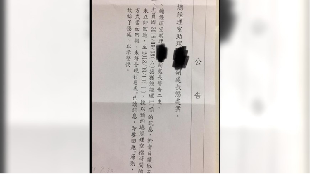合理嗎?下班Line「已讀不回」 他慘遭記2支警告