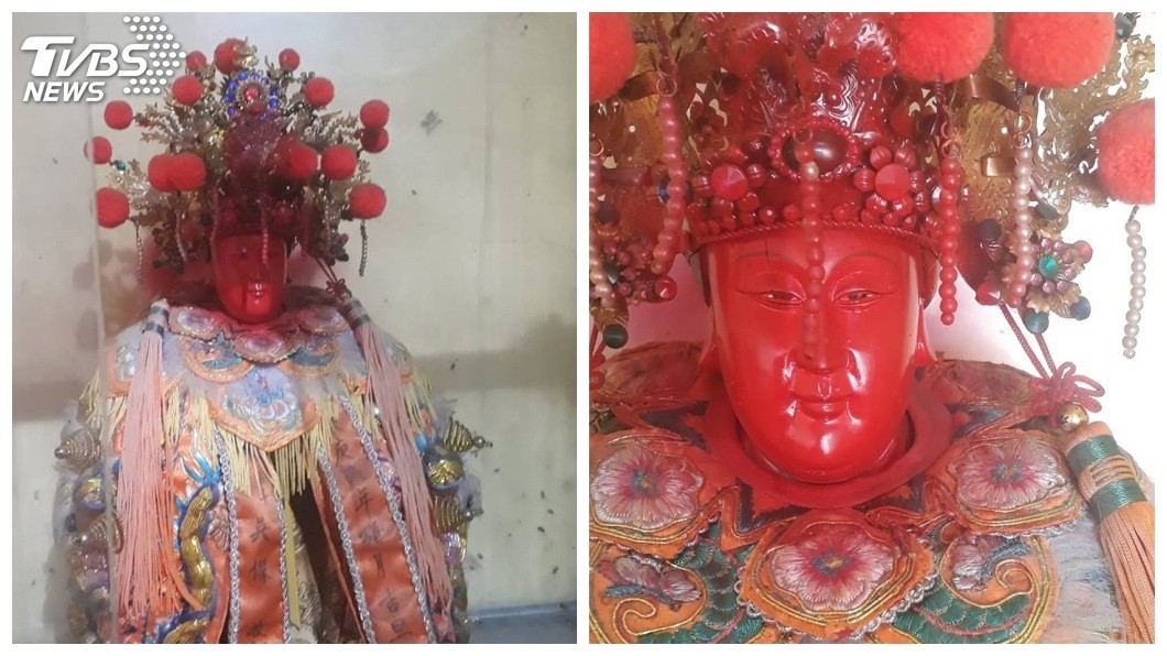 偷不成噴漆毀容?「吳夫人」神尊開眼 爐主:惡徒死定了