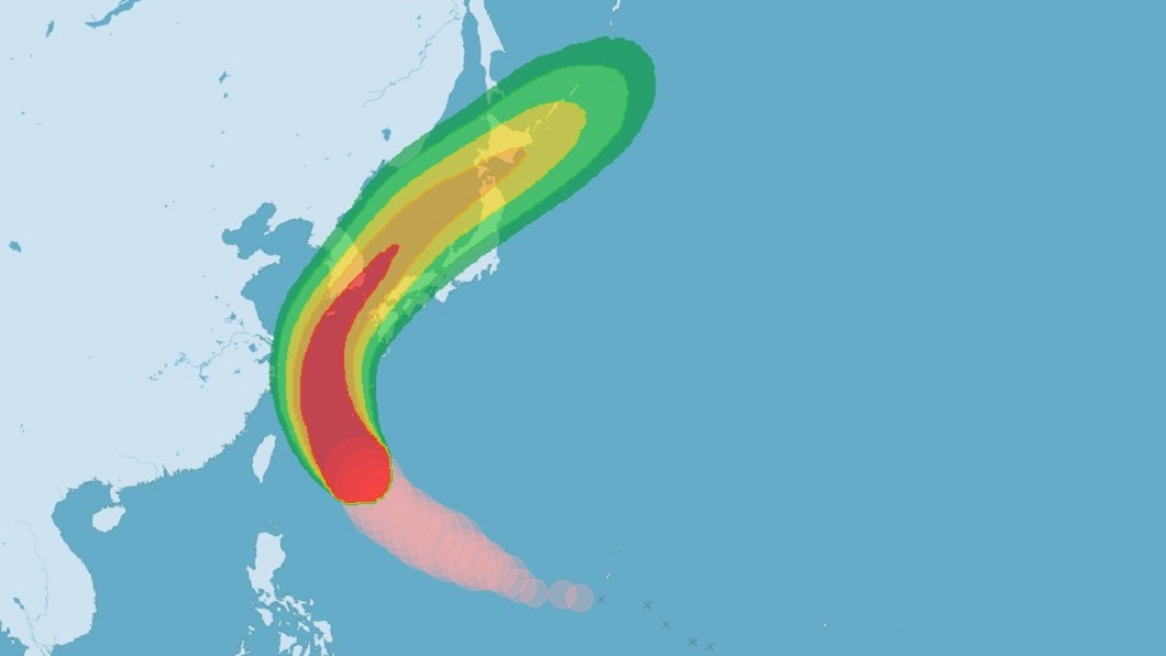 康芮颱風外圍環流影響　北部東北部雨勢明顯