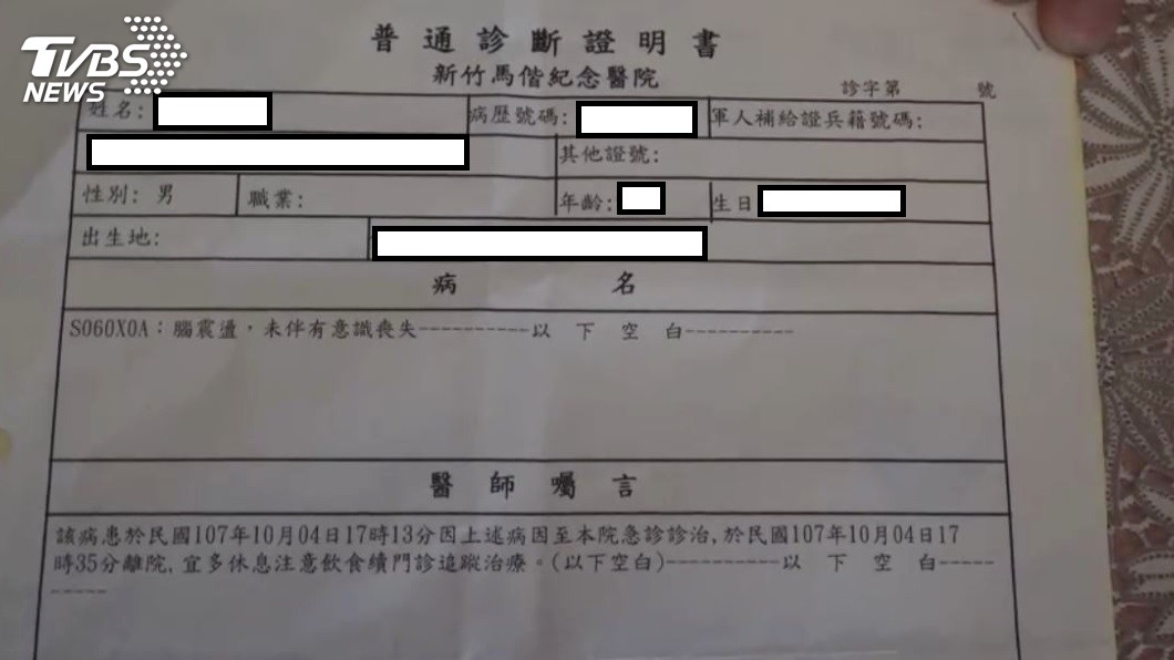 家長說已經驗傷準備提告。圖/TVBS