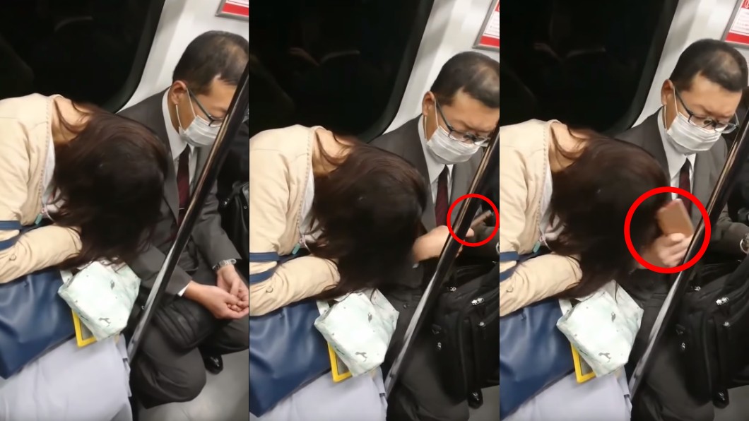 正妹打盹甜睡肩 眼鏡男竟快手「痛毆」嚇壞眾人