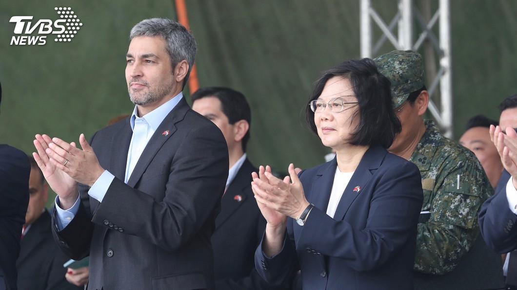 蔡總統視導地空作戰演訓 巴拉圭總統受邀觀摩