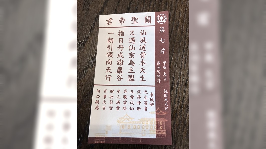 韓國瑜會當選？這張「關帝籤詩」藏玄機　網友看完嚇呆