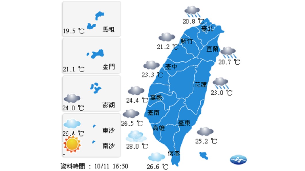 圖／中央氣象局