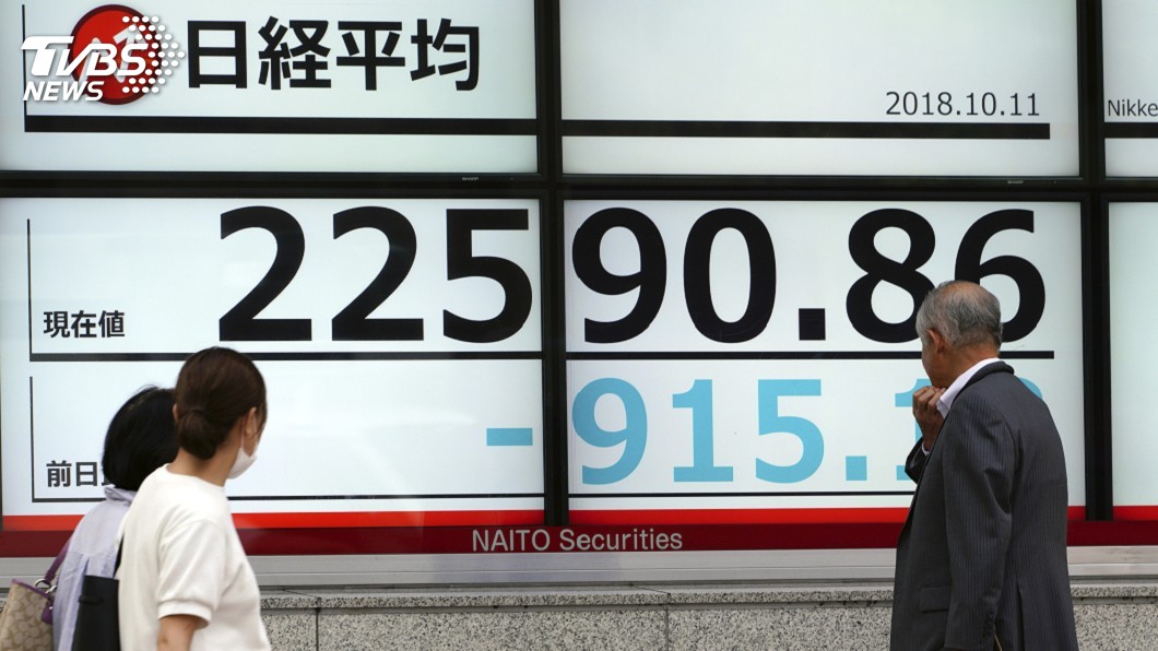 憂美升息股價過高 日經指數收挫近4%
