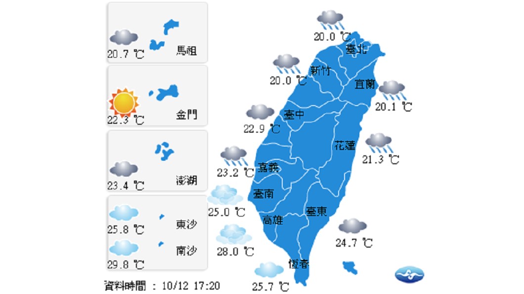 圖／中央氣象局