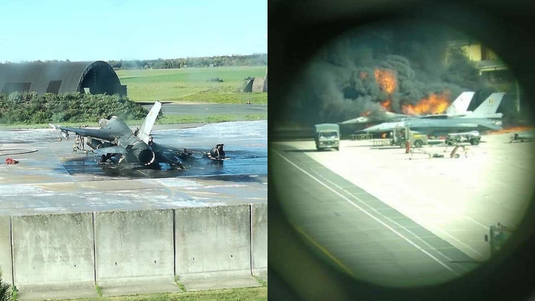 維修技師誤觸火神砲 F-16在地上被友機擊毀