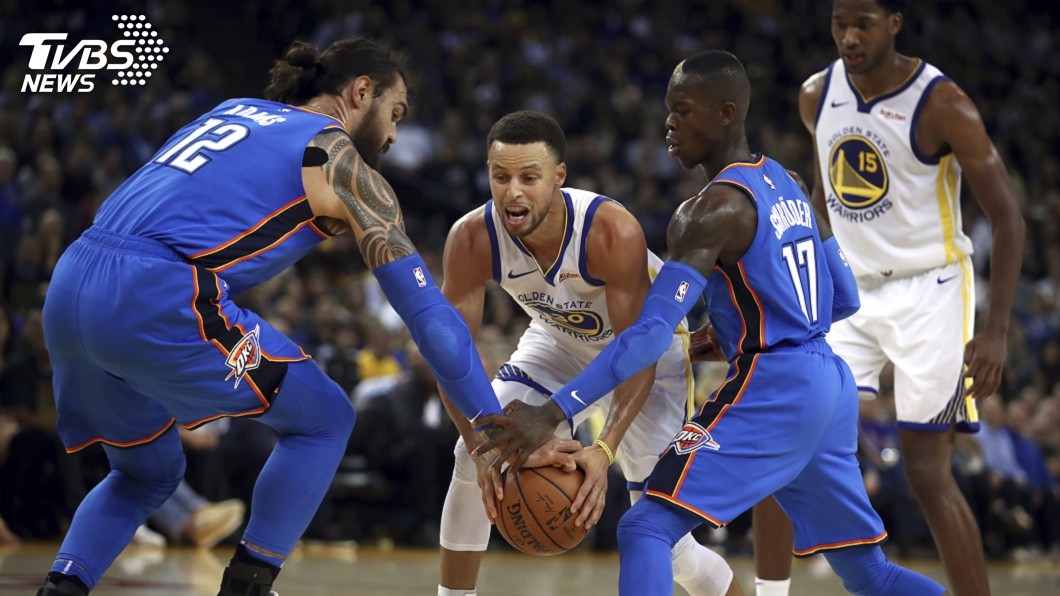 NBA開幕日第2戰 衛冕軍勇士主場擊退雷霆