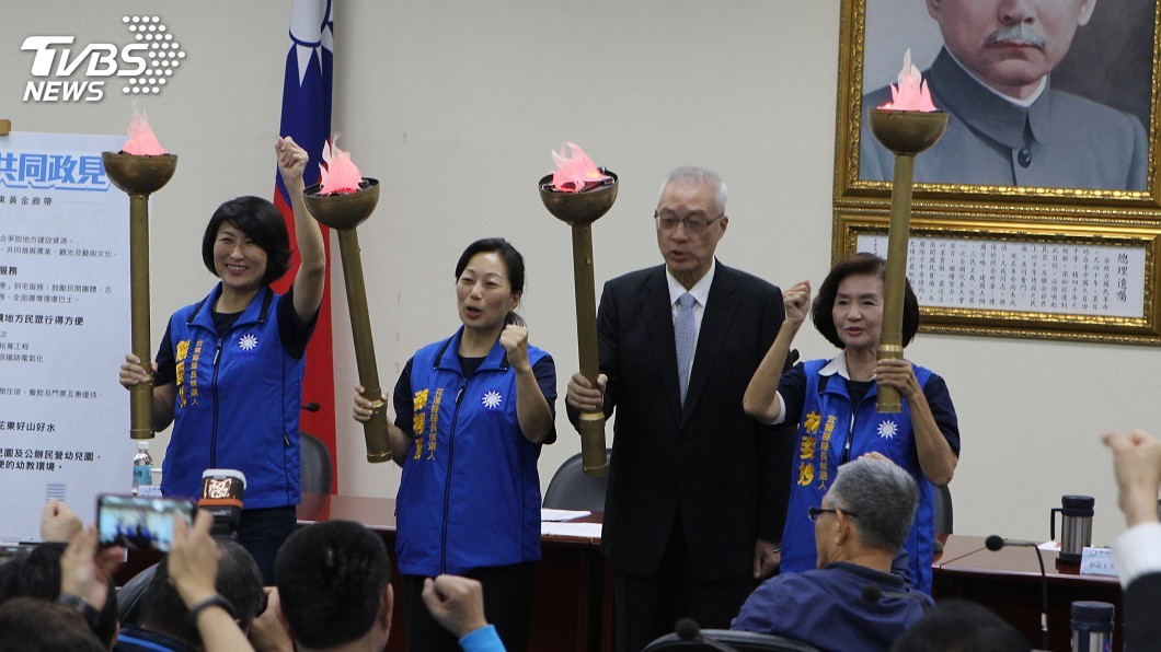 打造宜花東黃金廊帶　吳敦義期許三女將勝選