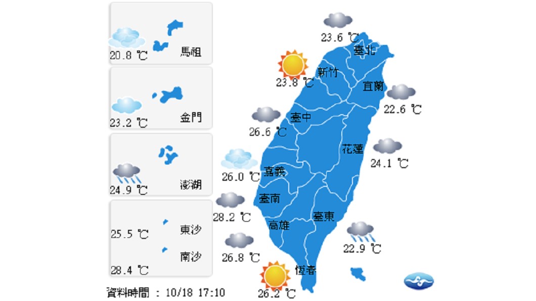 圖／中央氣象局