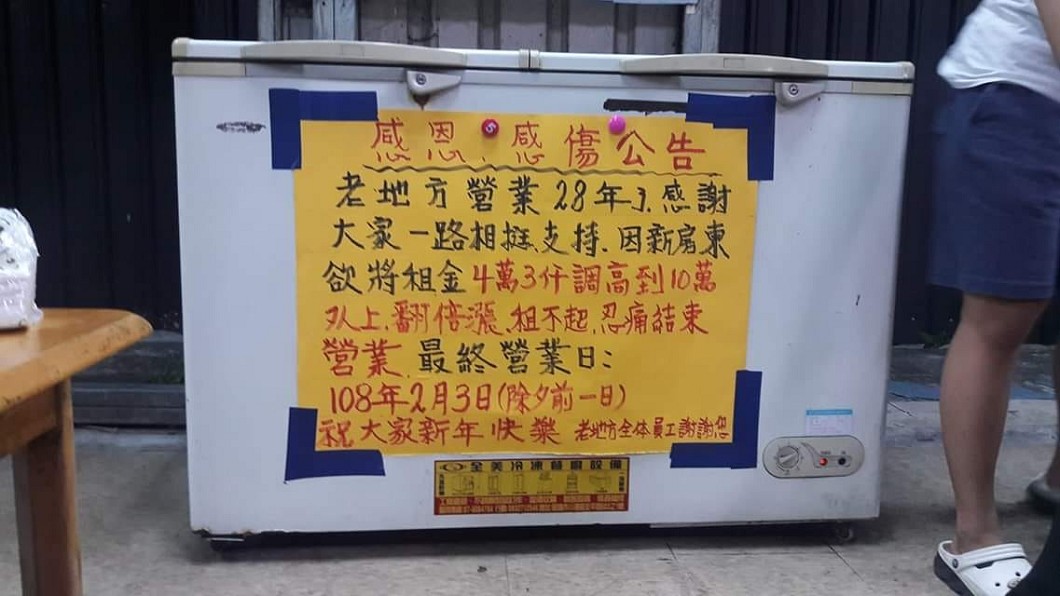 房租雙倍漲…28年火鍋店被迫關　在地人怒：想錢想瘋了