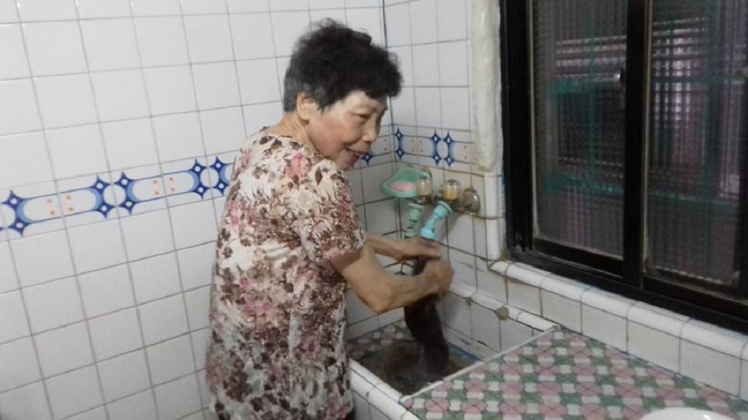 母親扛水泥、叫賣青菜養家，兒子從她身上看到勤奮與堅毅。圖／爆廢公社